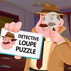 play Puzzle Détective Loupe